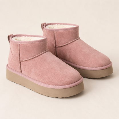 Corkys Room Service Pink Blush Faux Suede Hey Girl - SV Boutique & Co.