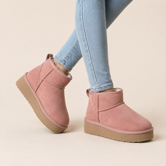 Corkys Room Service Pink Blush Faux Suede Hey Girl - SV Boutique & Co.