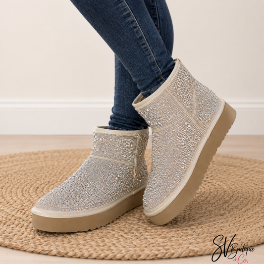 Corkys Rhinestone Homebody Sparkle Boot - SV Boutique & Co.