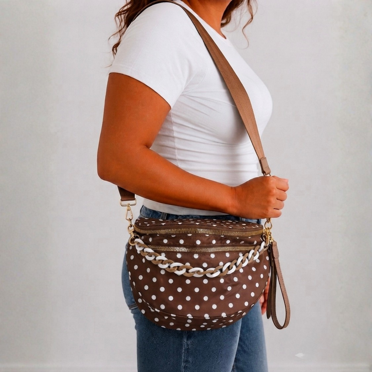 Polka Dot Crossbody Bag - SV Boutique & Co.