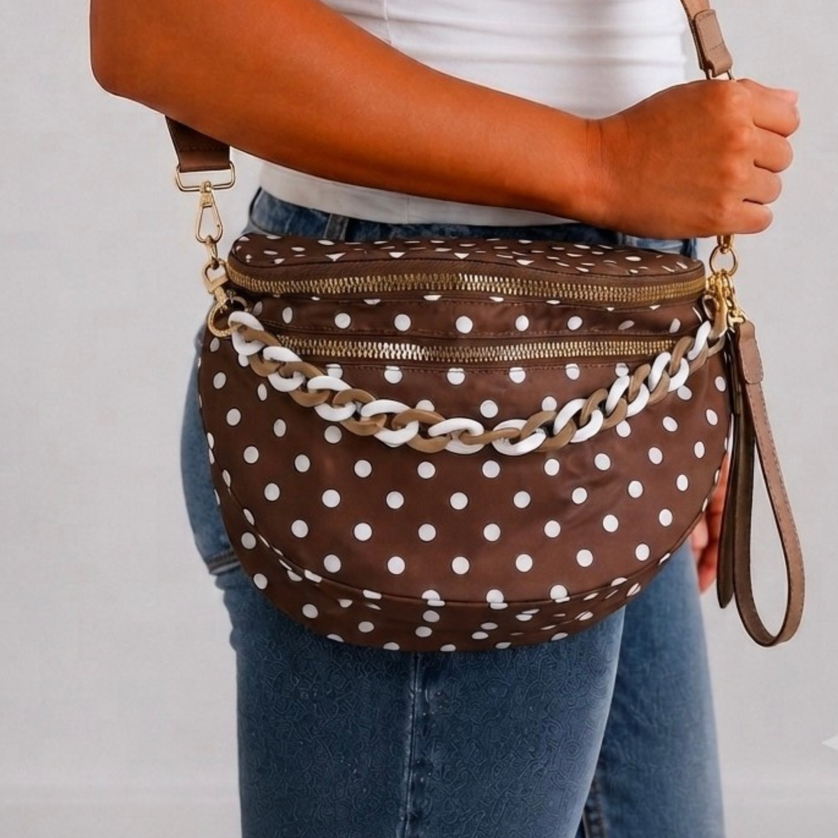 Polka Dot Crossbody Bag - SV Boutique & Co.