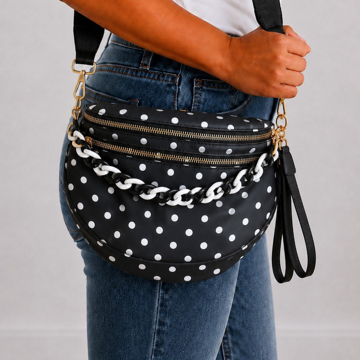 Polka Dot Crossbody Bag - SV Boutique & Co.