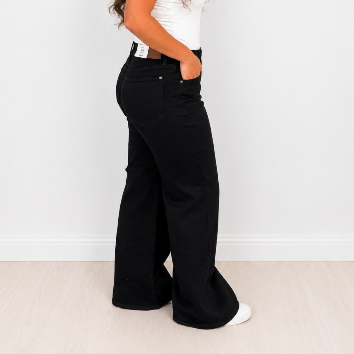 Judy Blue Black Retro Wide Leg Jeans - SV Boutique & Co.