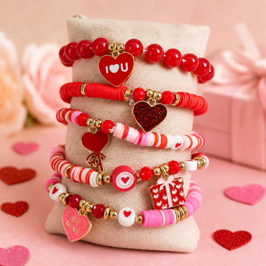 Sweetheart Stack Bracelet Set - SV Boutique & Co.