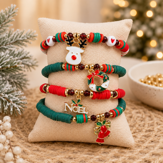 Christmas Magic Bracelet Stack - SV Boutique & Co.