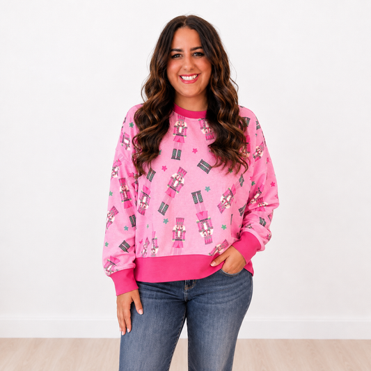 Nutcracker Holiday Pullover - SV Boutique & Co.