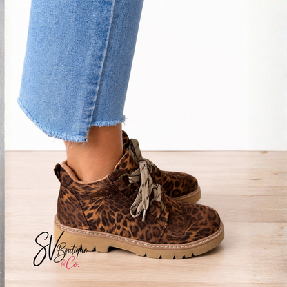 Corkys Campfire Twisted Leopard Boots - SV Boutique & Co.