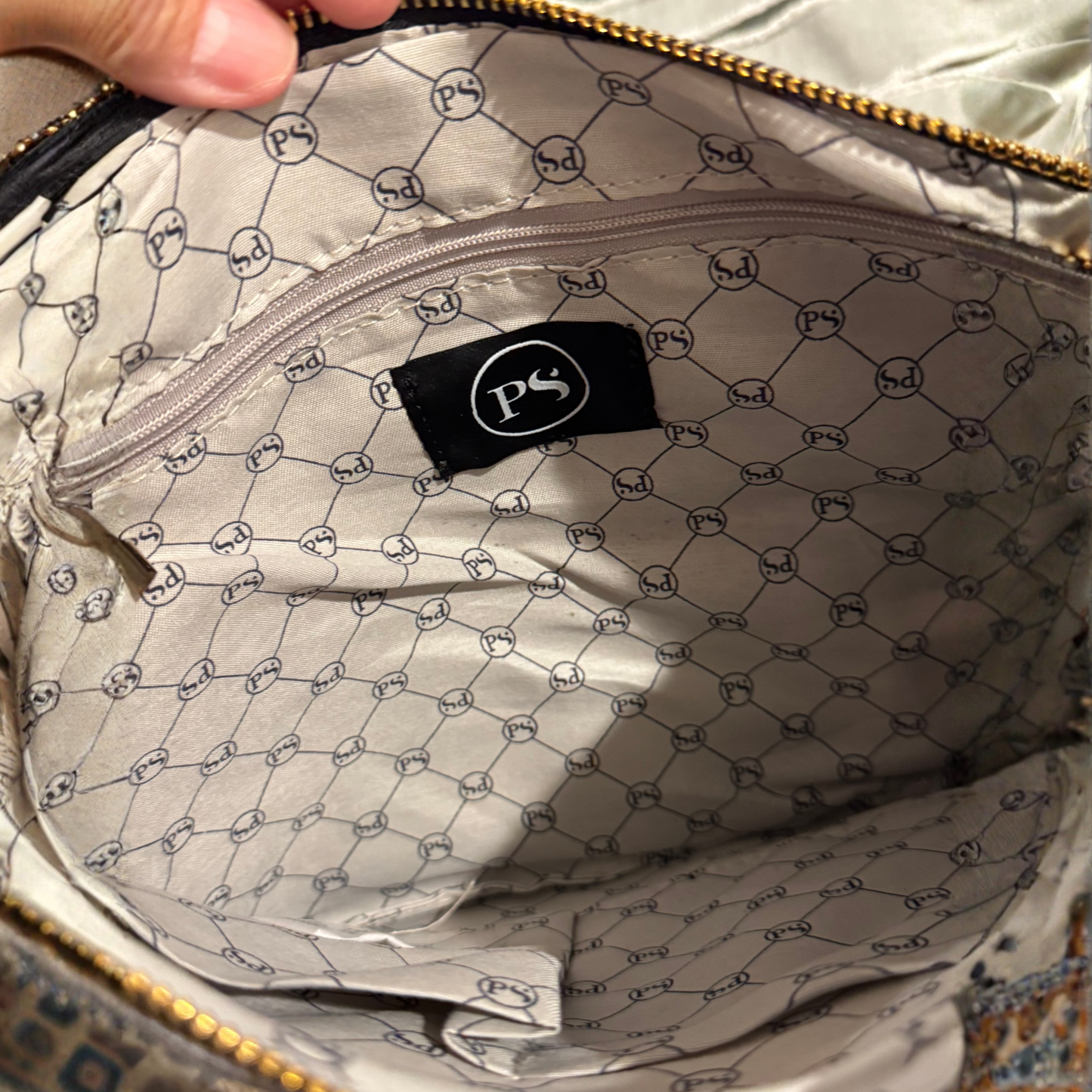 Pretty Simple Cosette Camo Canvas Shoulder Bag