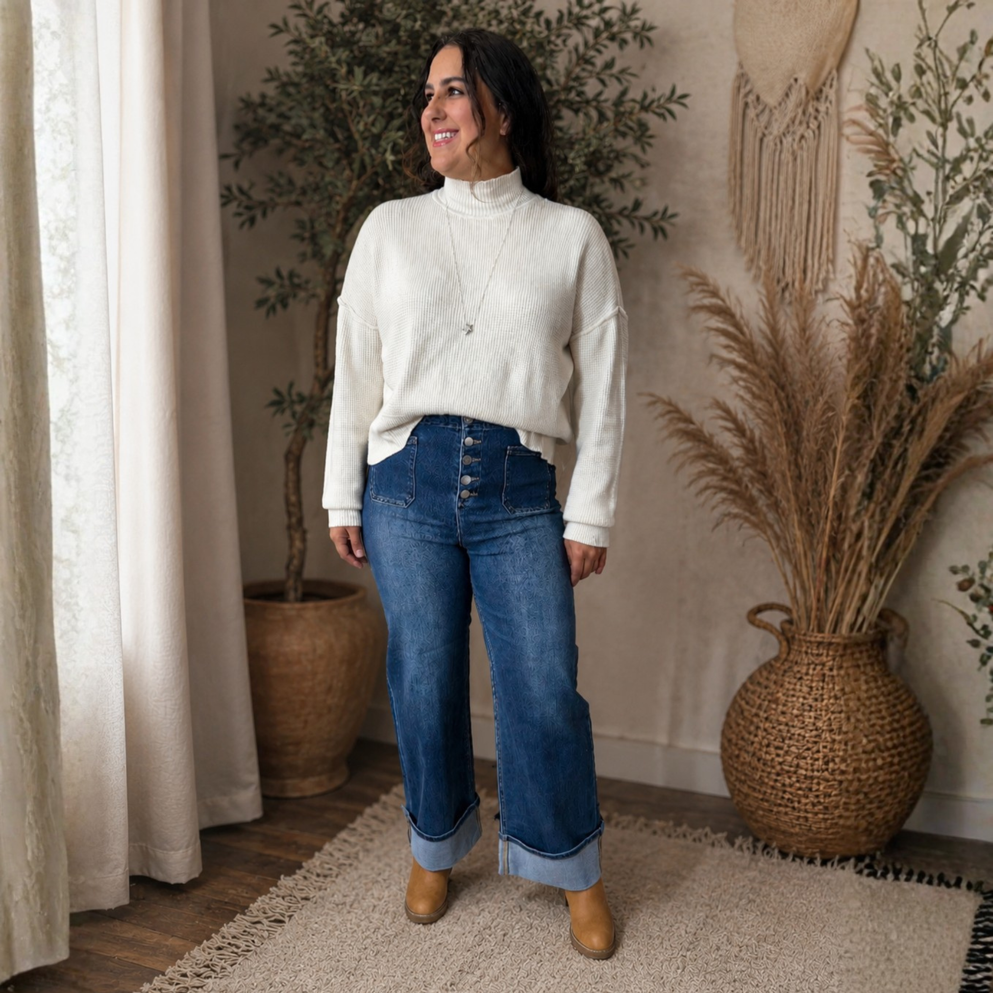 Corkys Rocky Top Camel Block Heel Ankle Bootie - SV Boutique & Co.
