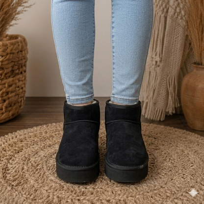 Corkys Room Service Black Faux Suede Bootie - SV Boutique & Co.