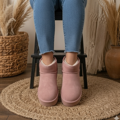 Corkys Room Service Pink Blush Faux Suede Hey Girl - SV Boutique & Co.
