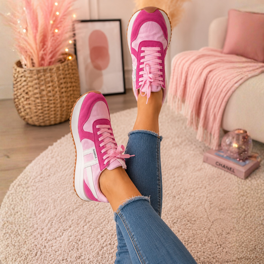 Pink Berry Retro Ace 6 Sneaker - SV Boutique & Co.
