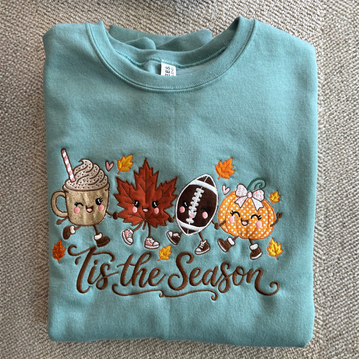 Tis the Season Embroidered Sweatshirt - SV Boutique & Co.