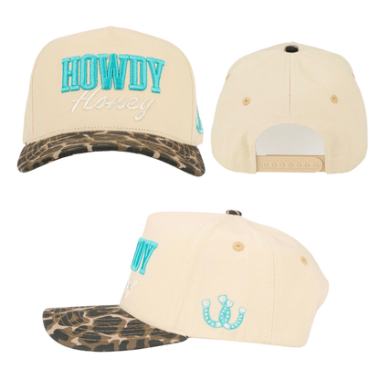 Howdy Honey Leopard Trucker Hat - SV Boutique & Co.