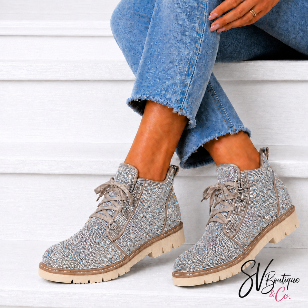 Corkys Campfire Rhinestone Boot
