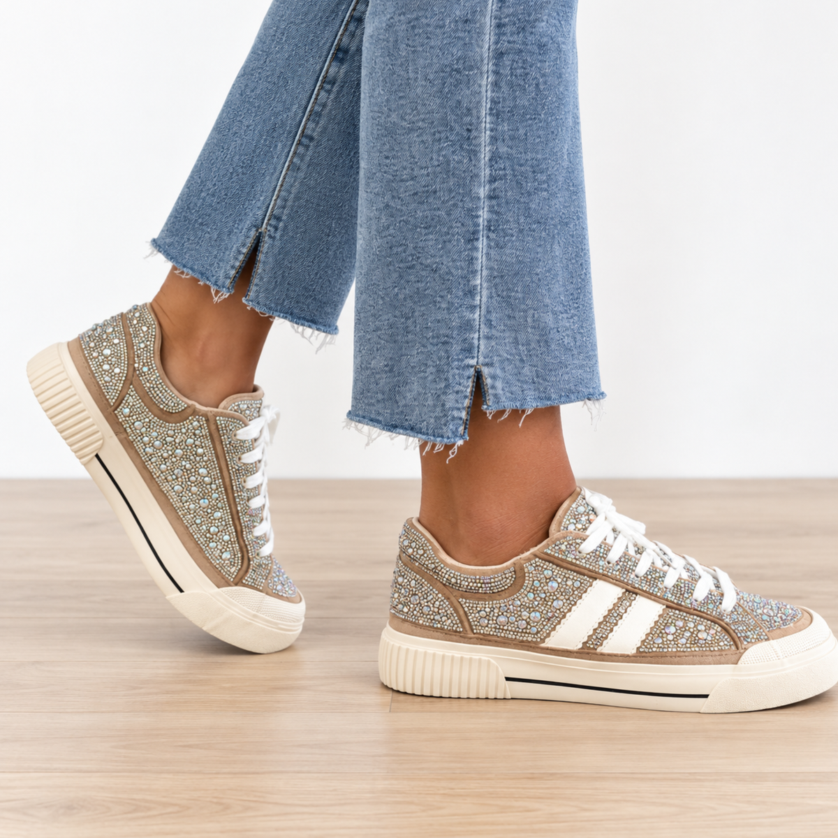 Corkys That’s Her Rhinestone Sneaker