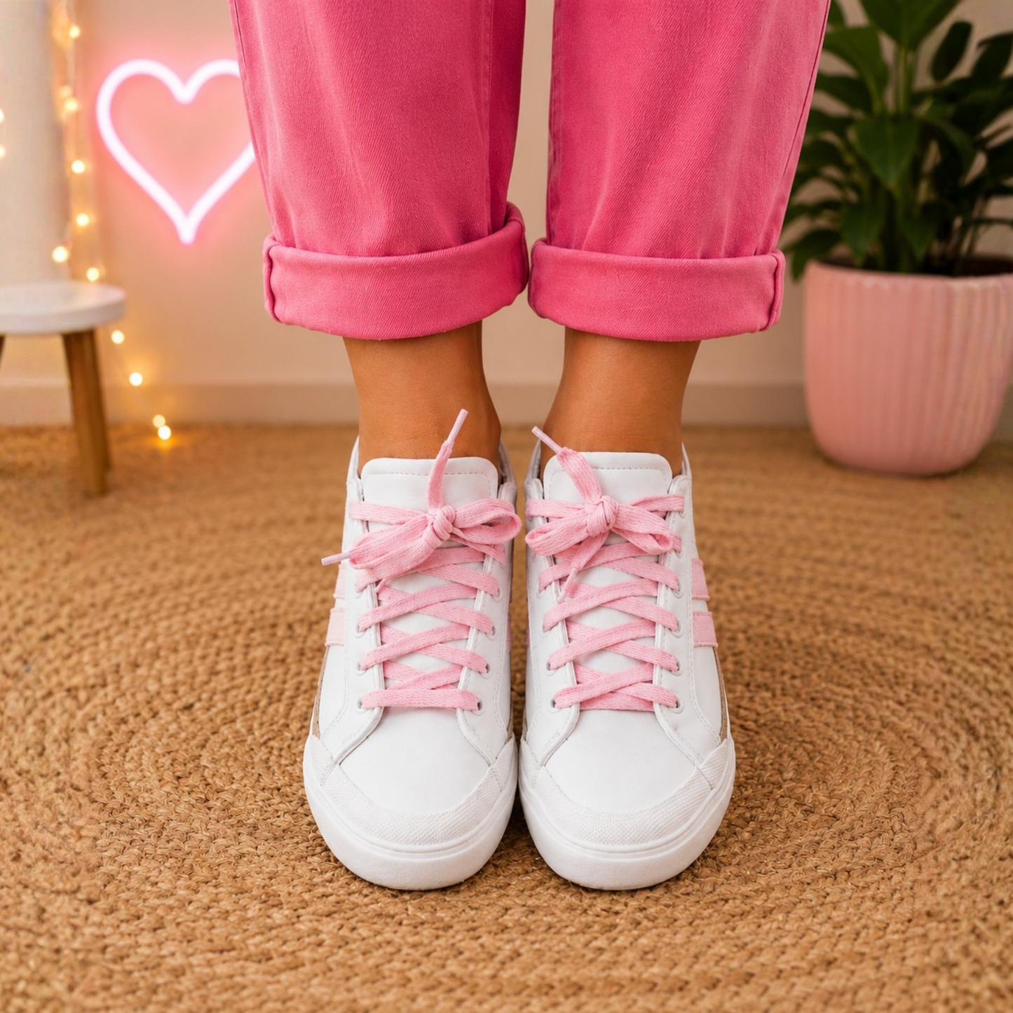Corkys Thats Her Light Pink Sneaker