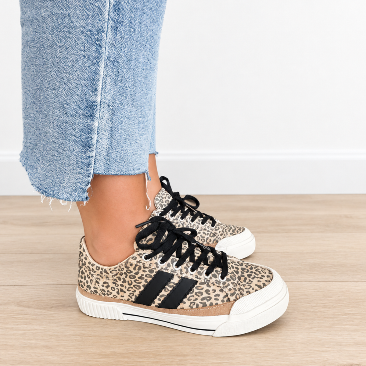 Corkys That’s Her Leopard Sneaker