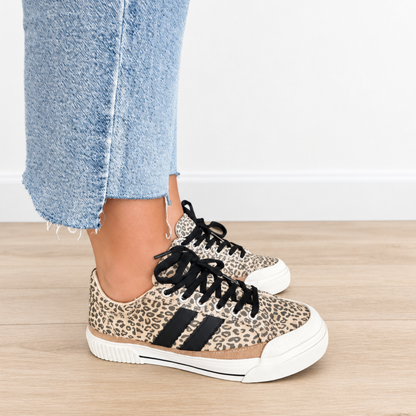 Corkys That’s Her Leopard Sneaker