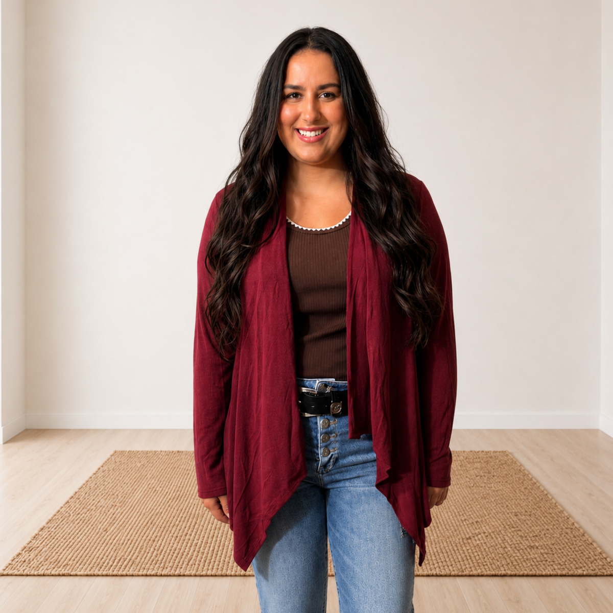 Open Front Cardigan