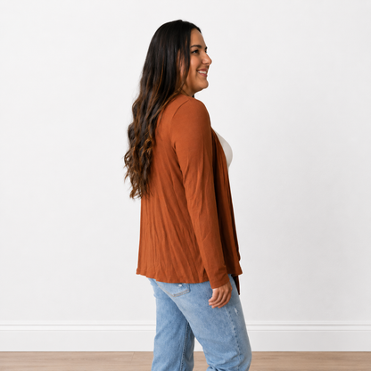 Open Front Cardigan