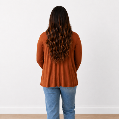 Open Front Cardigan