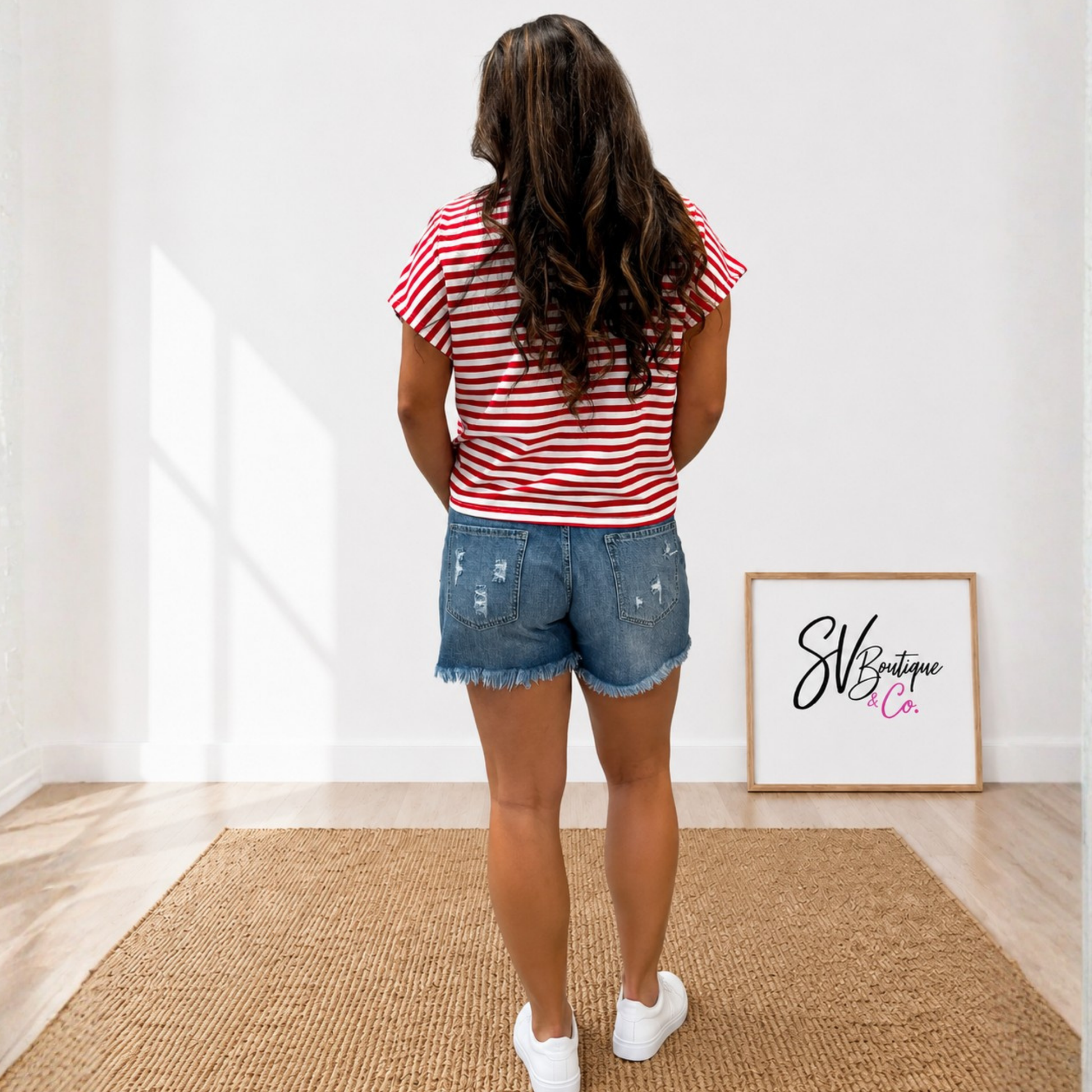 1776 USA Stripe Top - SV Boutique & Co.