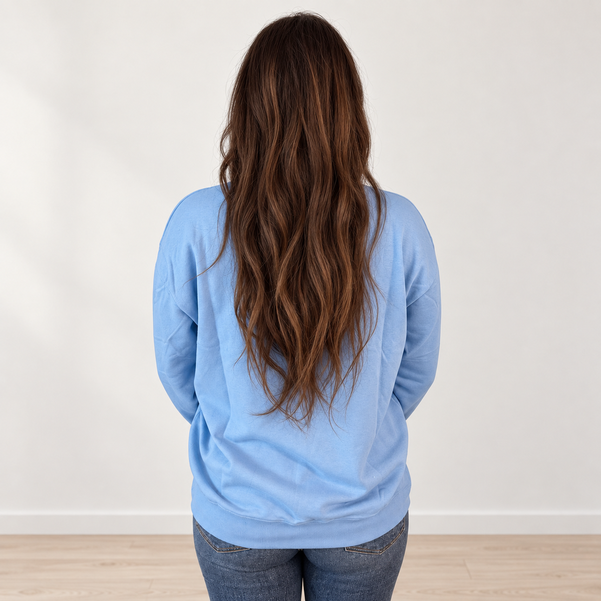 Holly Jolly Patchwork Mock Neck Sweatshirt