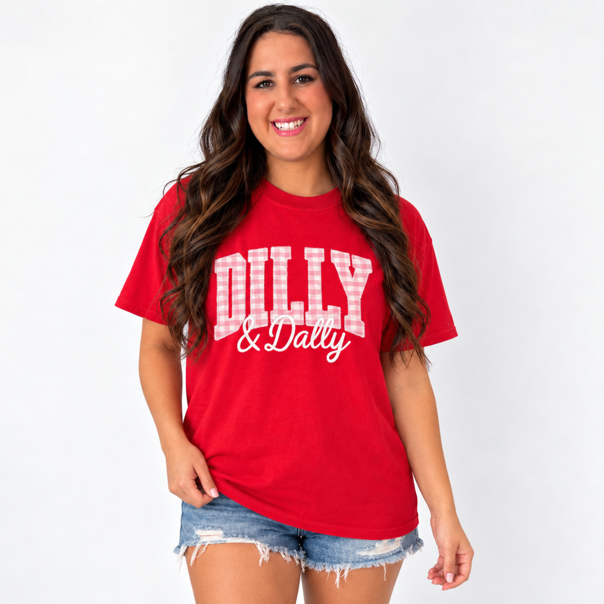 Dilly & Dally Appliqué Comfort Colors Tee