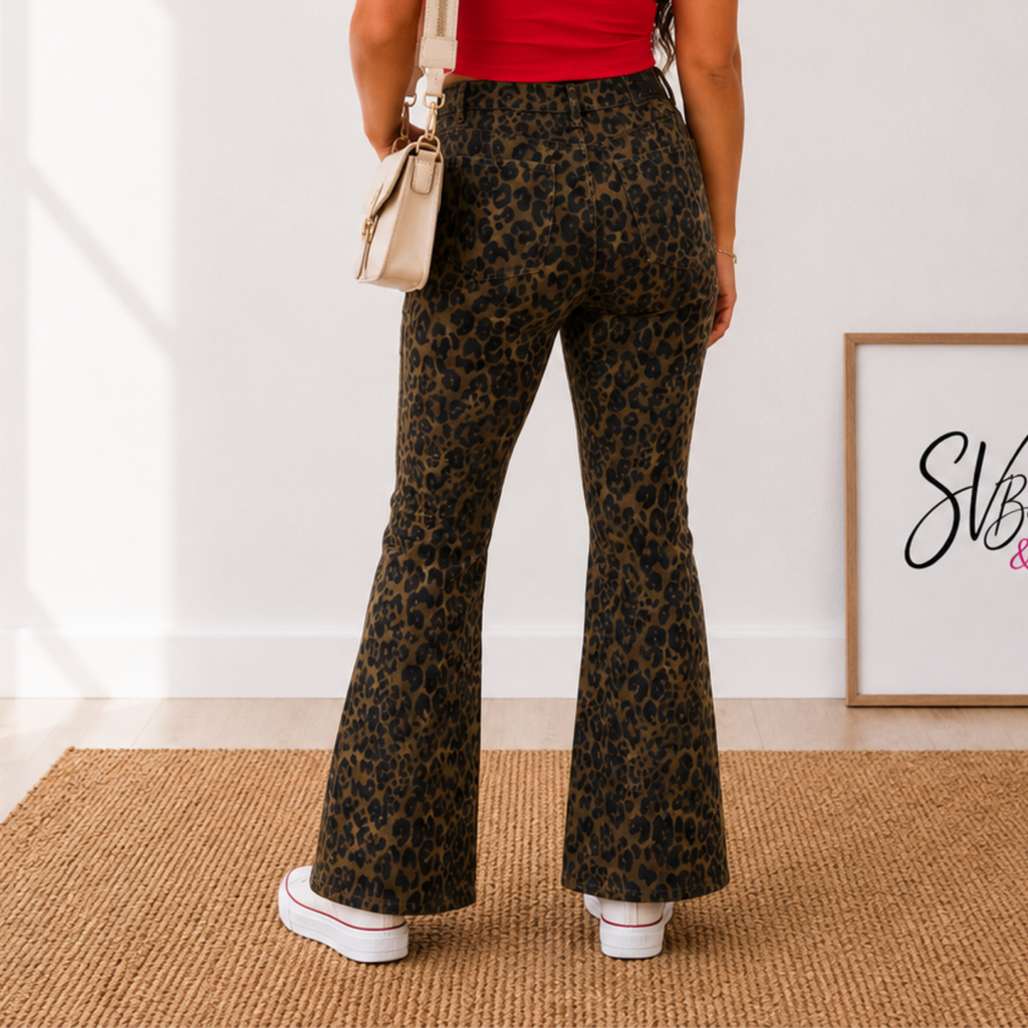 Walk On The Wild Side Leopard Jeans -Judy Blue - SV Boutique & Co.