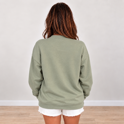 AMEN. Applique Sweatshirt & Tee