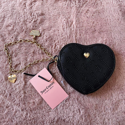 Juicy Couture Not Your Babe Heart Zip Around - SV Boutique & Co.