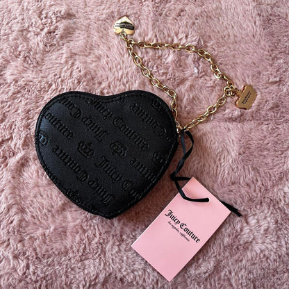 Juicy Couture Not Your Babe Heart Zip Around - SV Boutique & Co.
