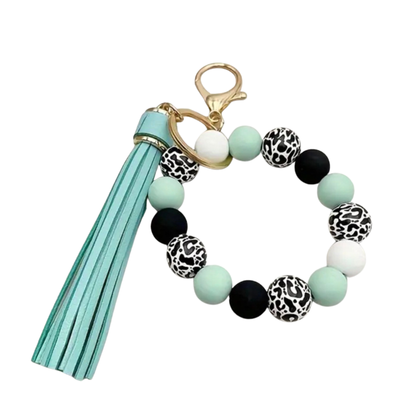 Beaded Key Ring Bracelet