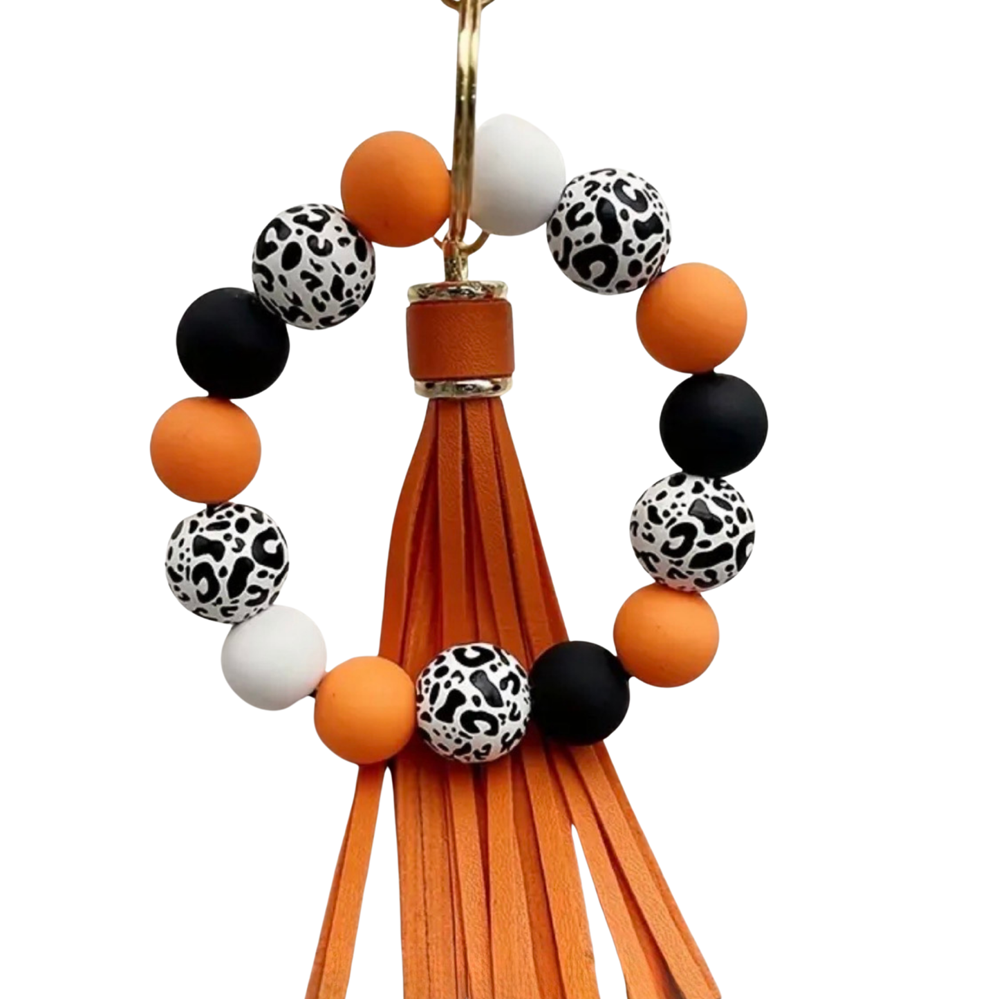 Beaded Key Ring Bracelet