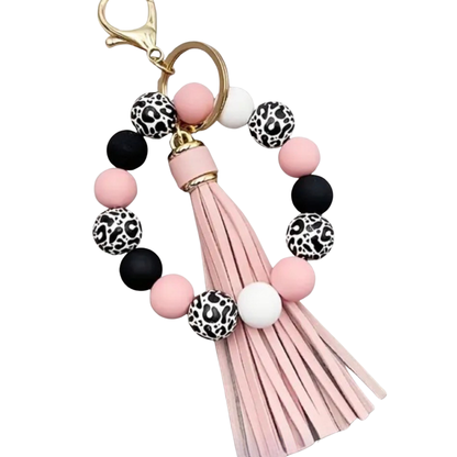 Beaded Key Ring Bracelet