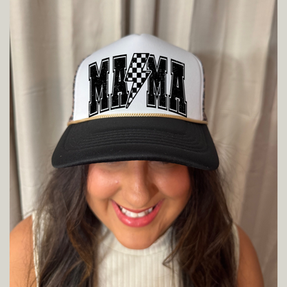 MAMA Leopard Trucker Hat