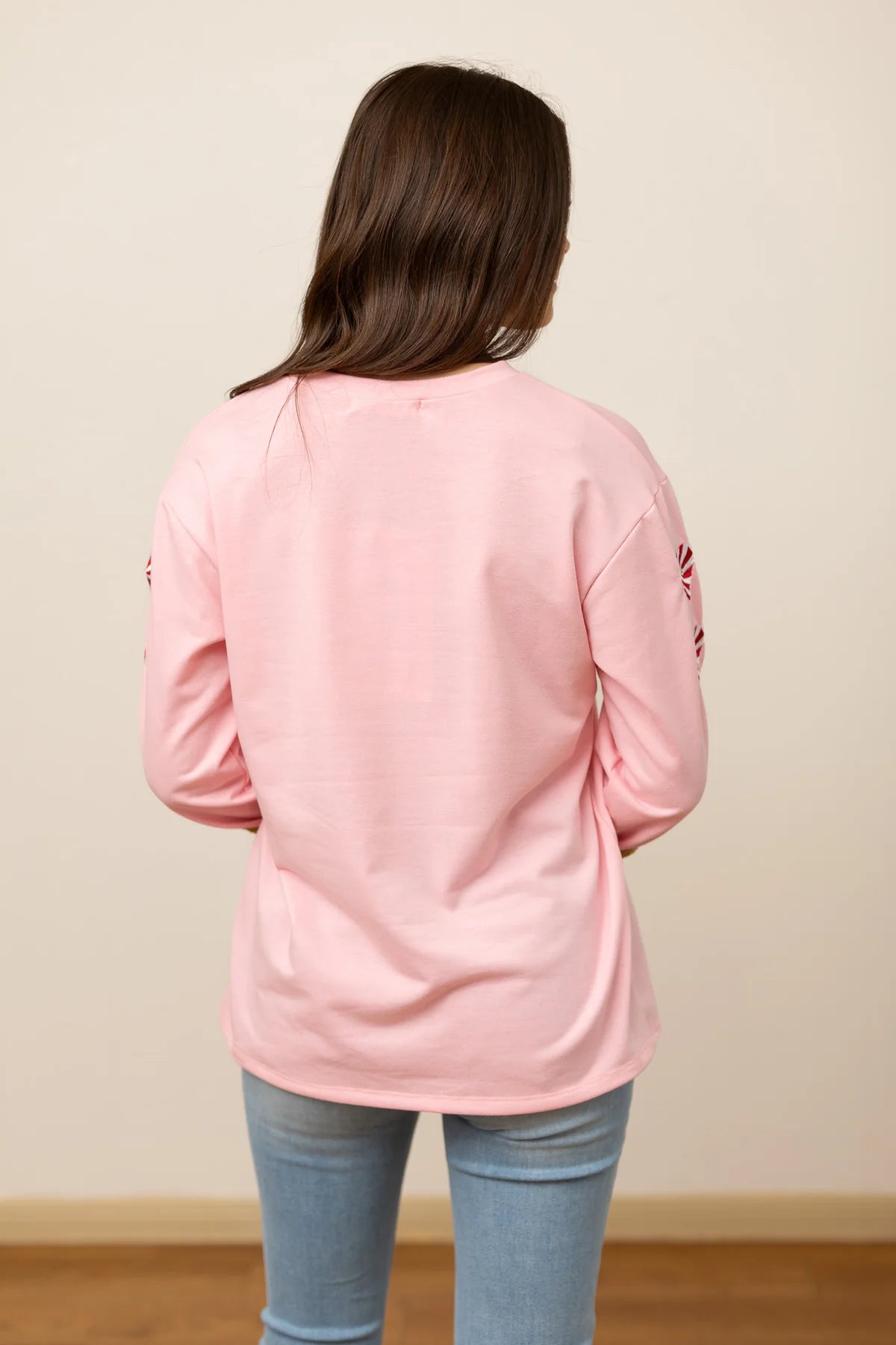 Feelin' Festive Pink Sweatshirt by Grace + Emma