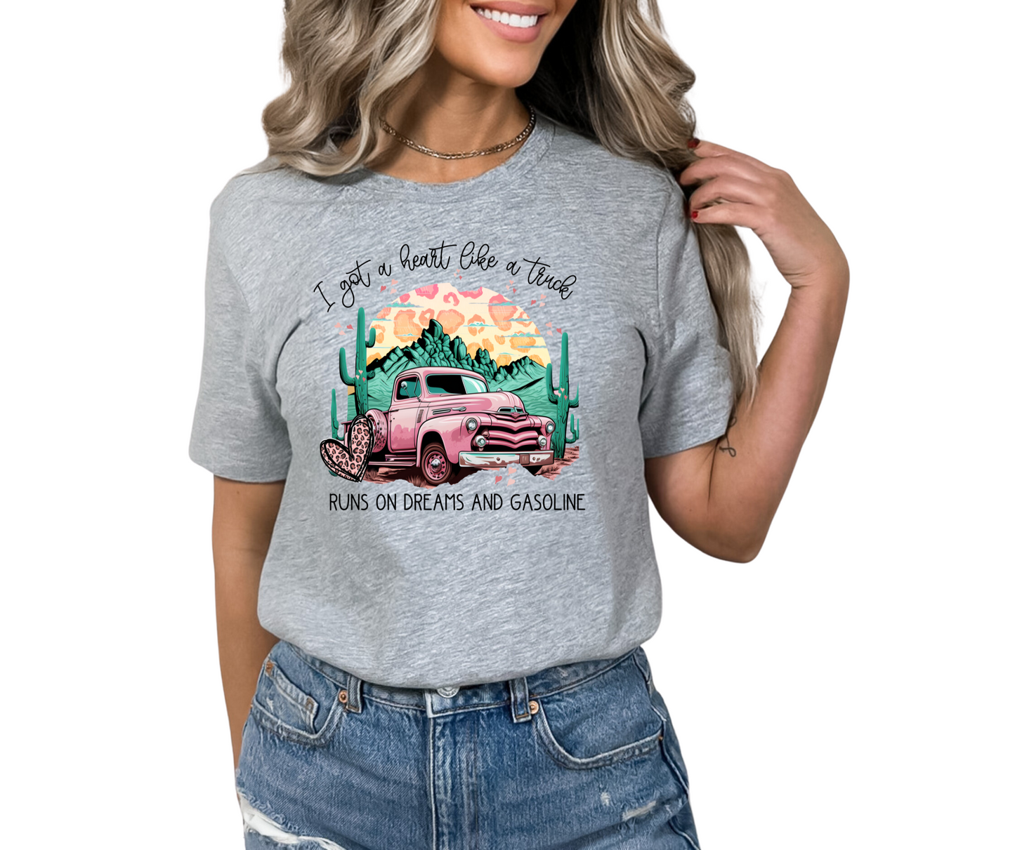 I Got a Heart like a Truck Tee - SV Boutique & Co.