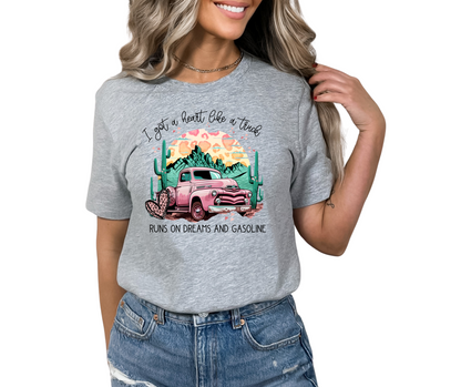 I Got a Heart like a Truck Tee - SV Boutique & Co.