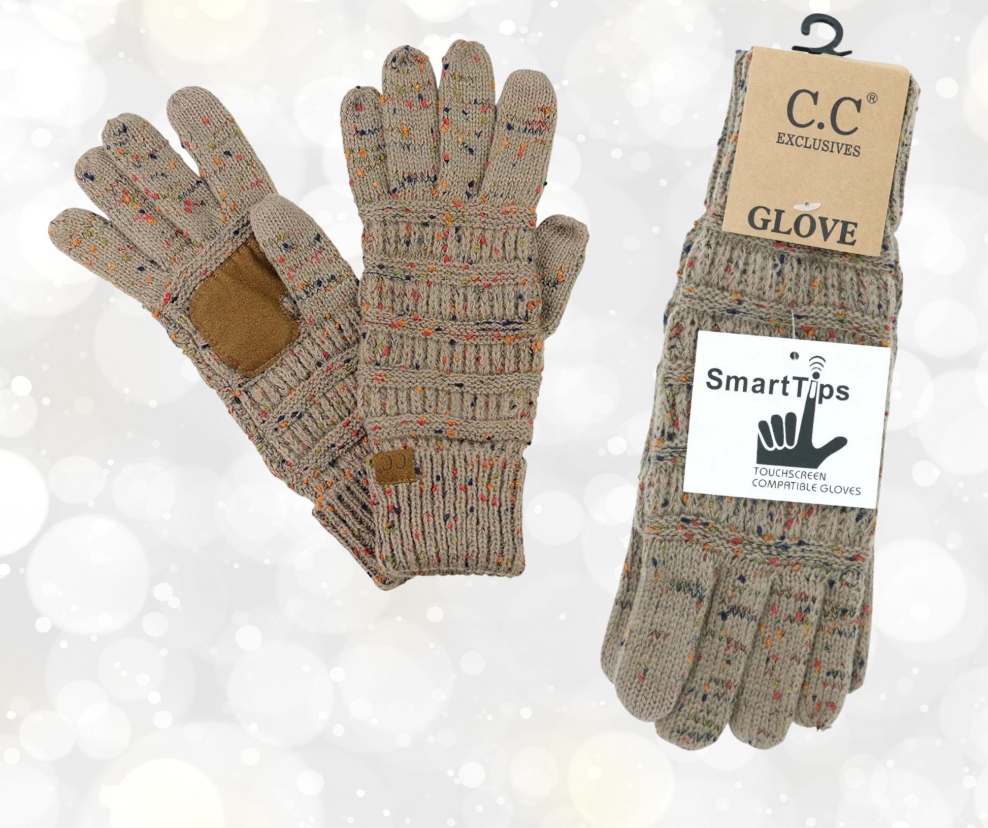 C.C. Flecked Gloves - SV Boutique & Co.