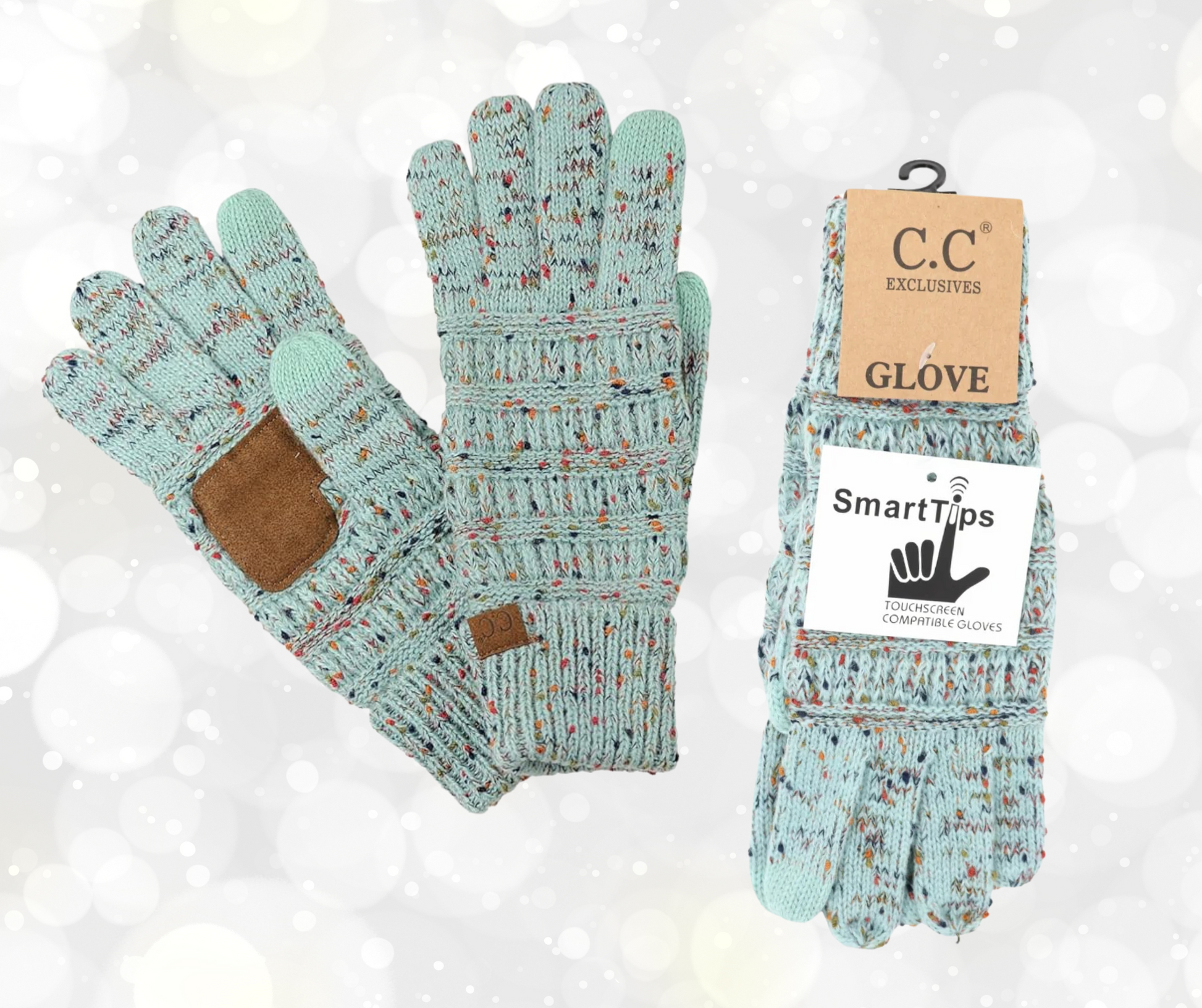 C.C. Flecked Gloves - SV Boutique & Co.