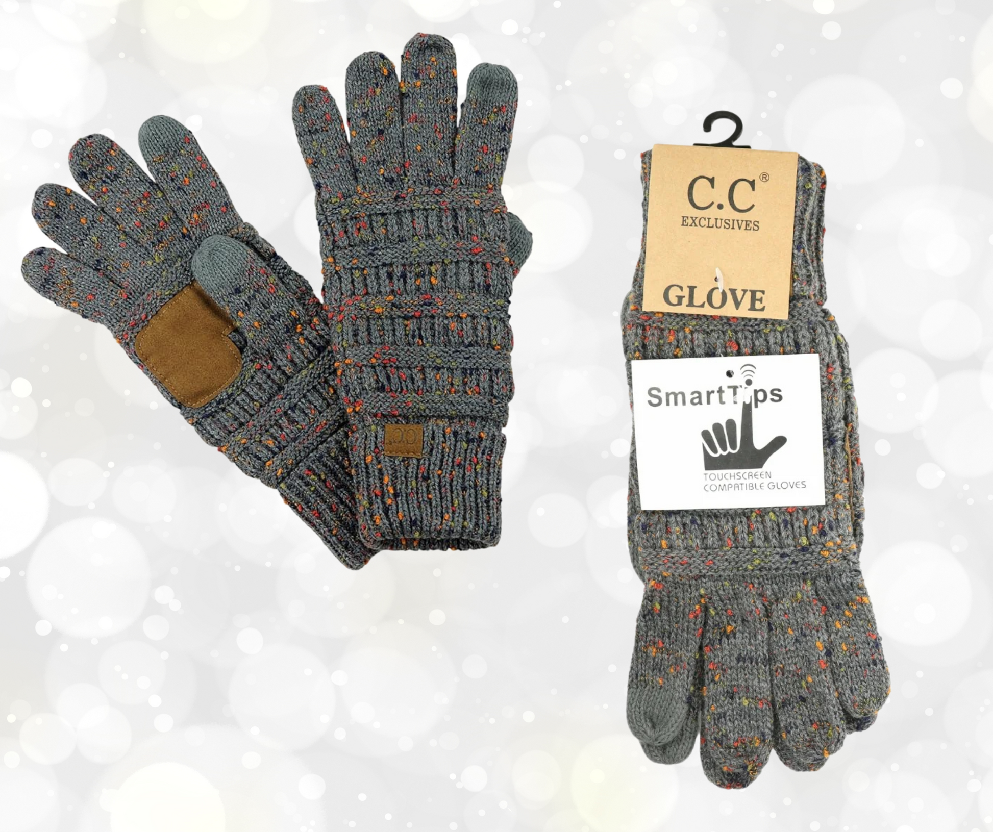 C.C. Flecked Gloves - SV Boutique & Co.