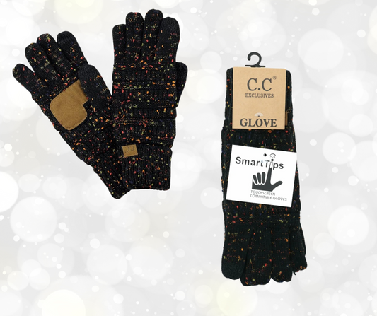 C.C. Flecked Gloves - SV Boutique & Co.