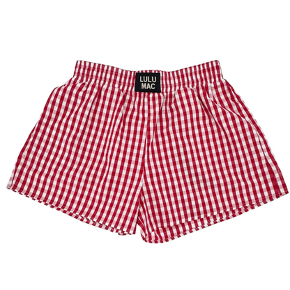 Checked With Love Gingham Boxer Short - SV Boutique & Co.