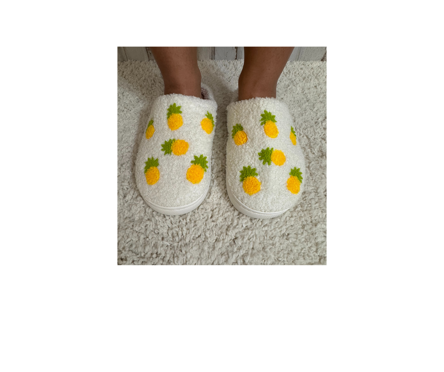 Pineapple Slippers - SV Boutique & Co.