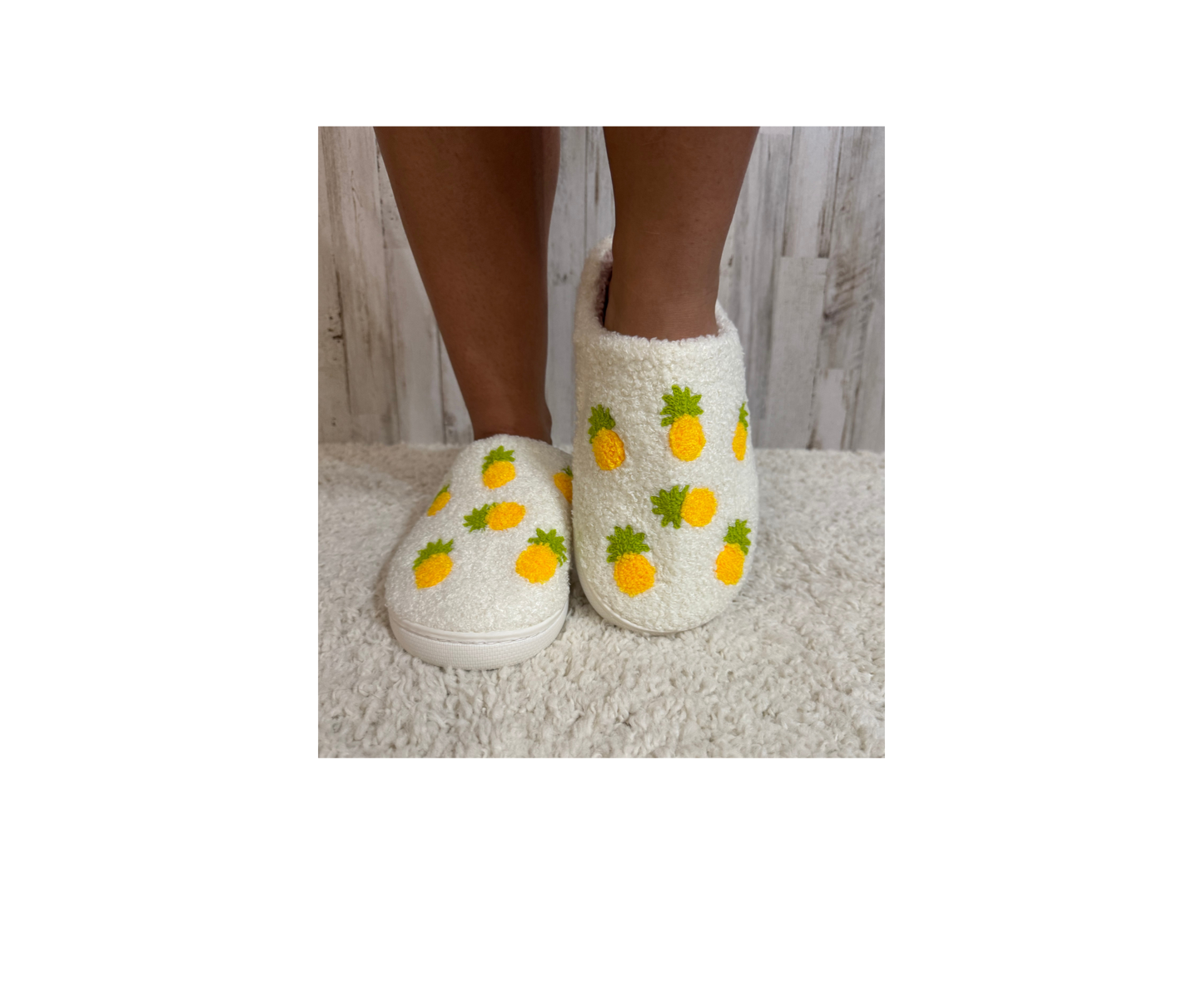 Pineapple Slippers - SV Boutique & Co.