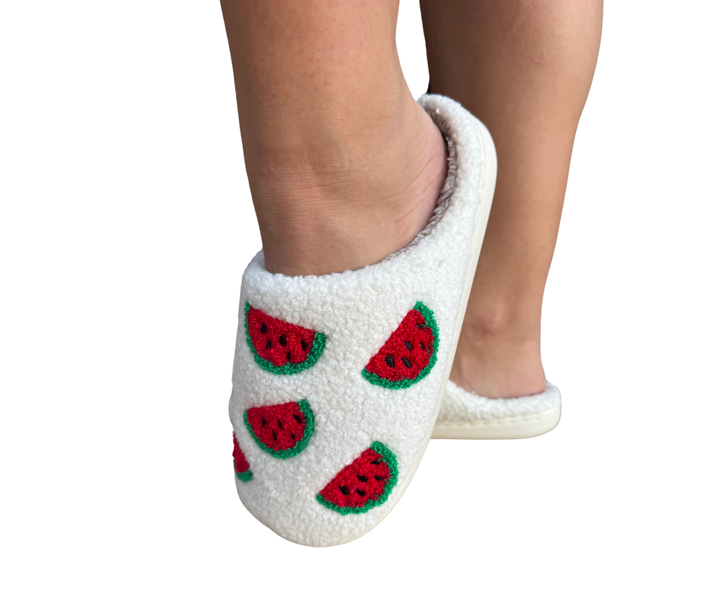 WATERMELON COZY SLIPPERS