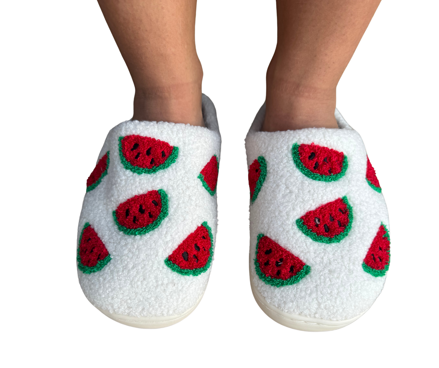 WATERMELON COZY SLIPPERS