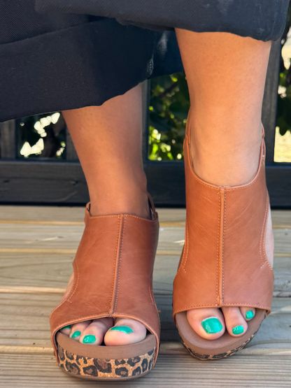 Corkys Carley Leopard Wedge - SV Boutique & Co.